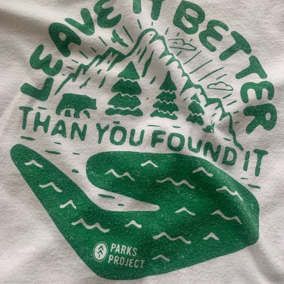 Parks Project Raglan T-shirt size Small - Picture 2 of 3